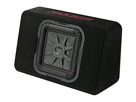 Kicker - 46TL7T102 - Single 10" L7T Slim Enclosure - 500WRMS at 2 Ohm