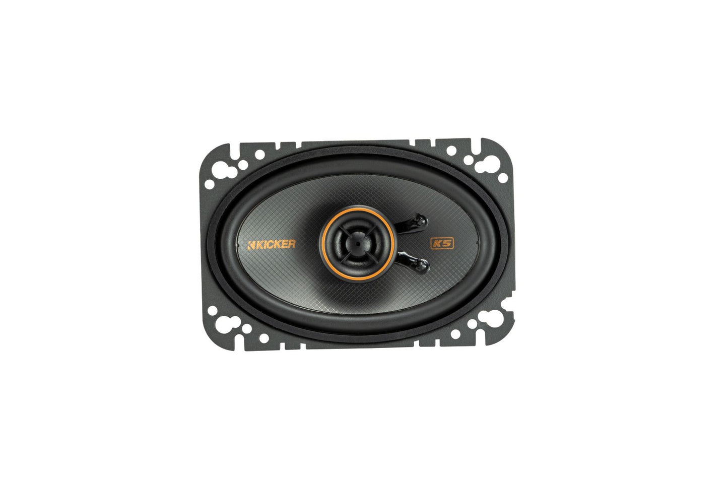 Kicker - 51KSC4604 - 4X6 INCH COAXIAL SPEAKERS 75W RMS - 51MM MOUNTING DEPTH