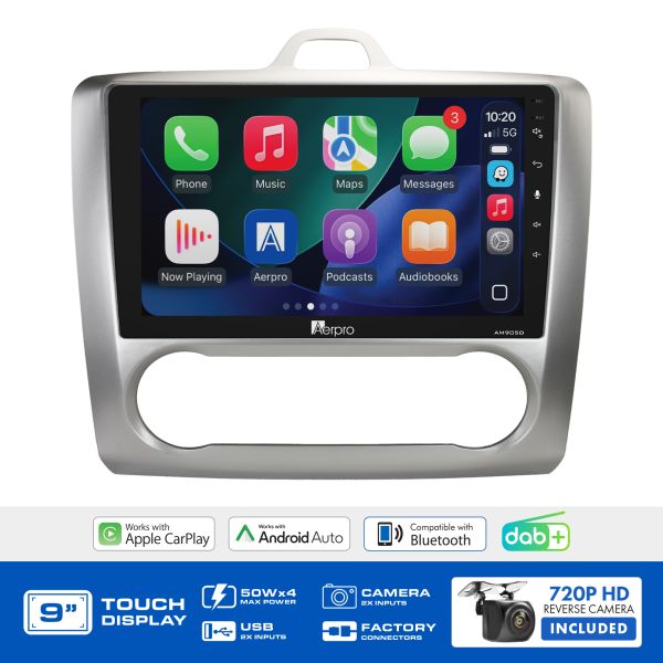 Aerpro - AMDFO8 - 9" Multimedia receiver to suit Ford focus 2007-2011