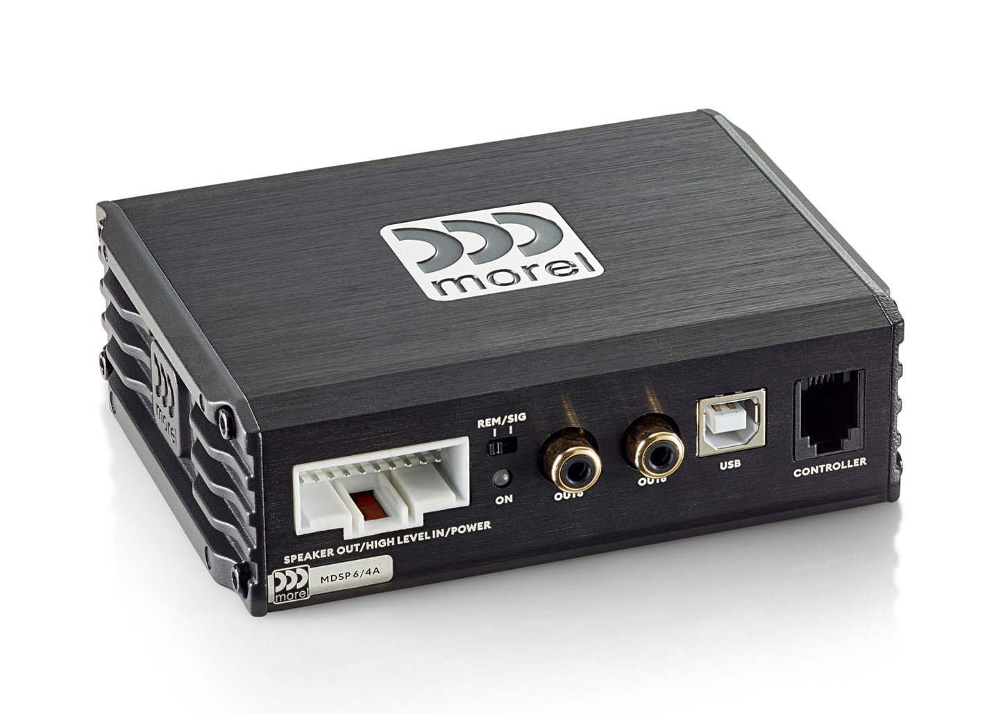 Morel - MDSP 6/4A - Amplifier with DSP processor - 4 x 25 W RMS