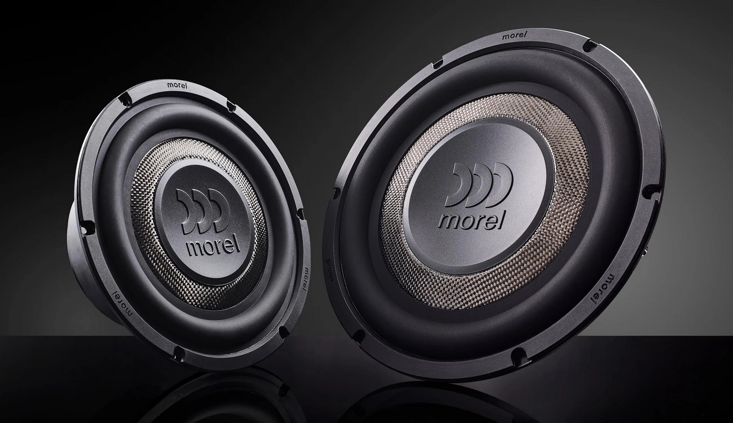 Morel - PRIMO PSL104 - 10 Inch Slim Subwoofer. 300WRMS - 89mm depth