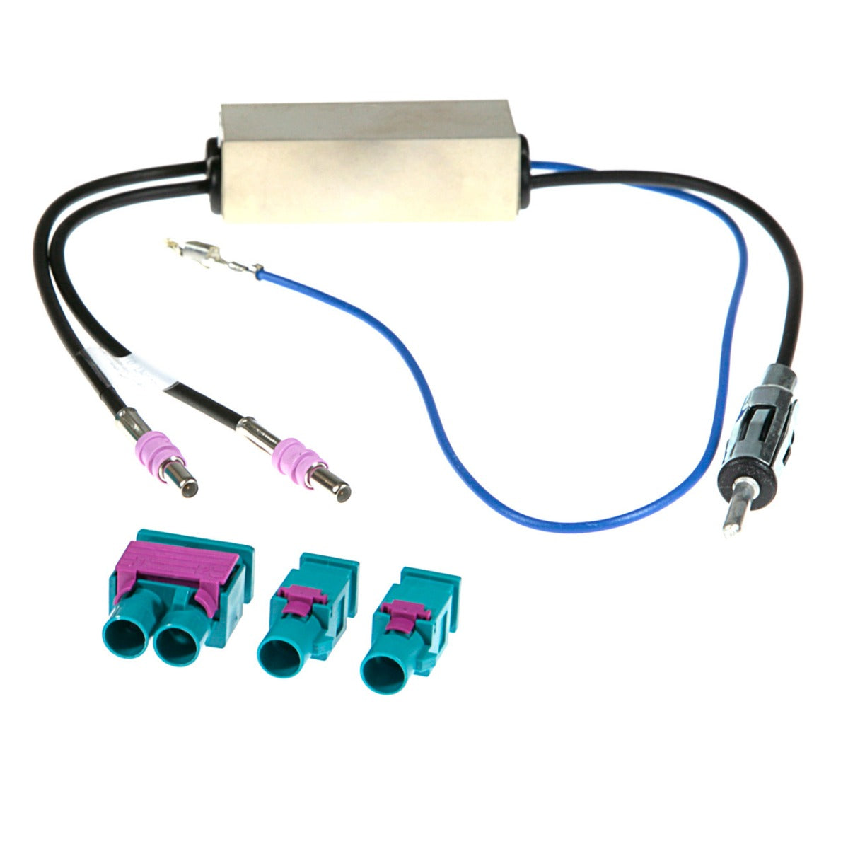 Aerpro - APA60 - Audi 02- up din antenna diversity 2 fakra plugs