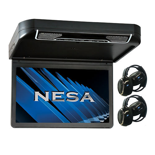 NESA - CP-1303 - 13.3 inch Ceiling DVD SCREEN (NSC-1303)(Grey or BLACK) + 2 Head phones