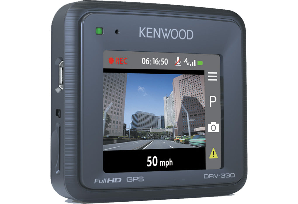 Kenwood - DRV-330 - Full HD 1080P Dash Cam With GPS