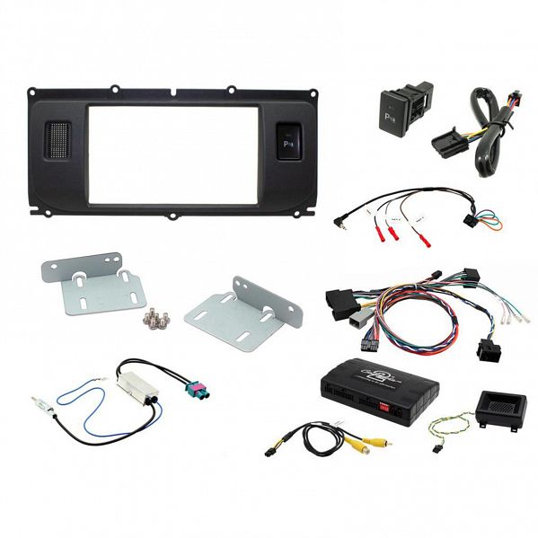 Aerpro - FP8200K - DOUBLE DIN DARK GREY INSTALL KIT TO SUIT LAND ROVER - RANGE ROVER EVOQUE