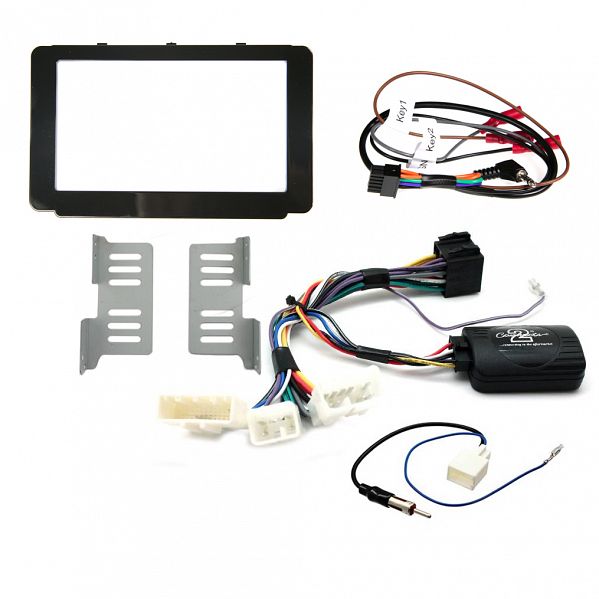 Aerpro - FP8241K - DOUBLE DIN BLACK INSTALL KIT TO SUIT TOYOTA - HILUX (INTERNAL FACIA DIMENSIONS 173MM X 98MM)