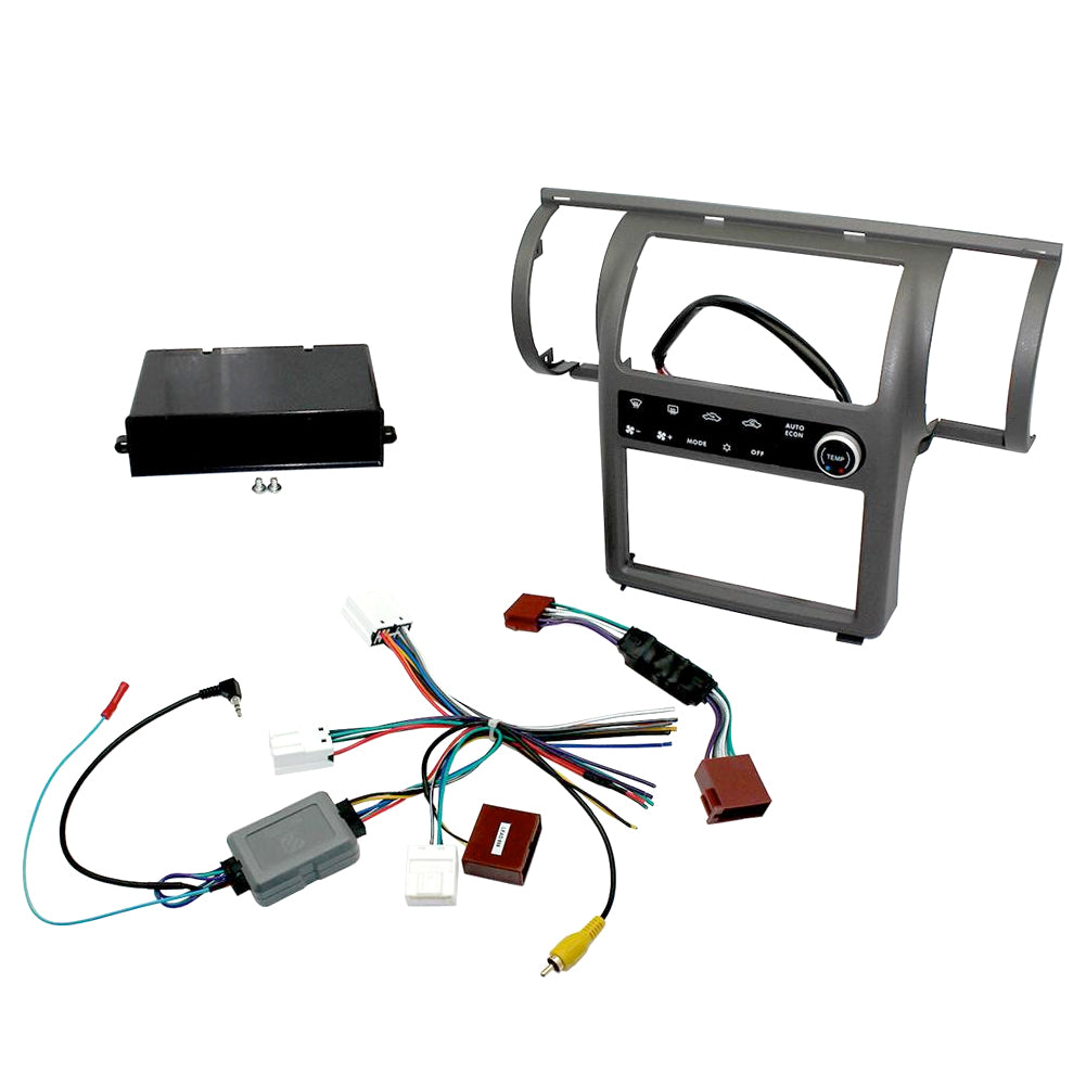 Aerpro - FP8273SZ - INSTALLATION KIT FOR NISSAN SKYLINE 2001-2004 V35 - PEWTER DUAL ZONE