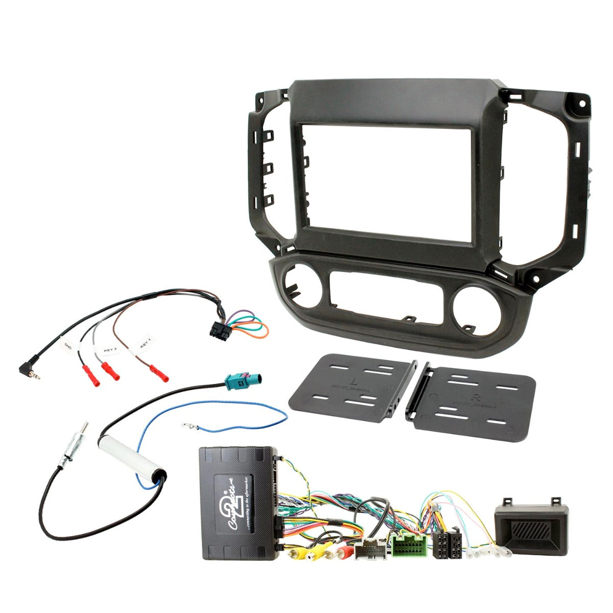 Aerpro - FP8298K - INSTALLATION KIT for HOLDEN COLORADO (LTZ, Z71, Storm) 2017 UP - GREY