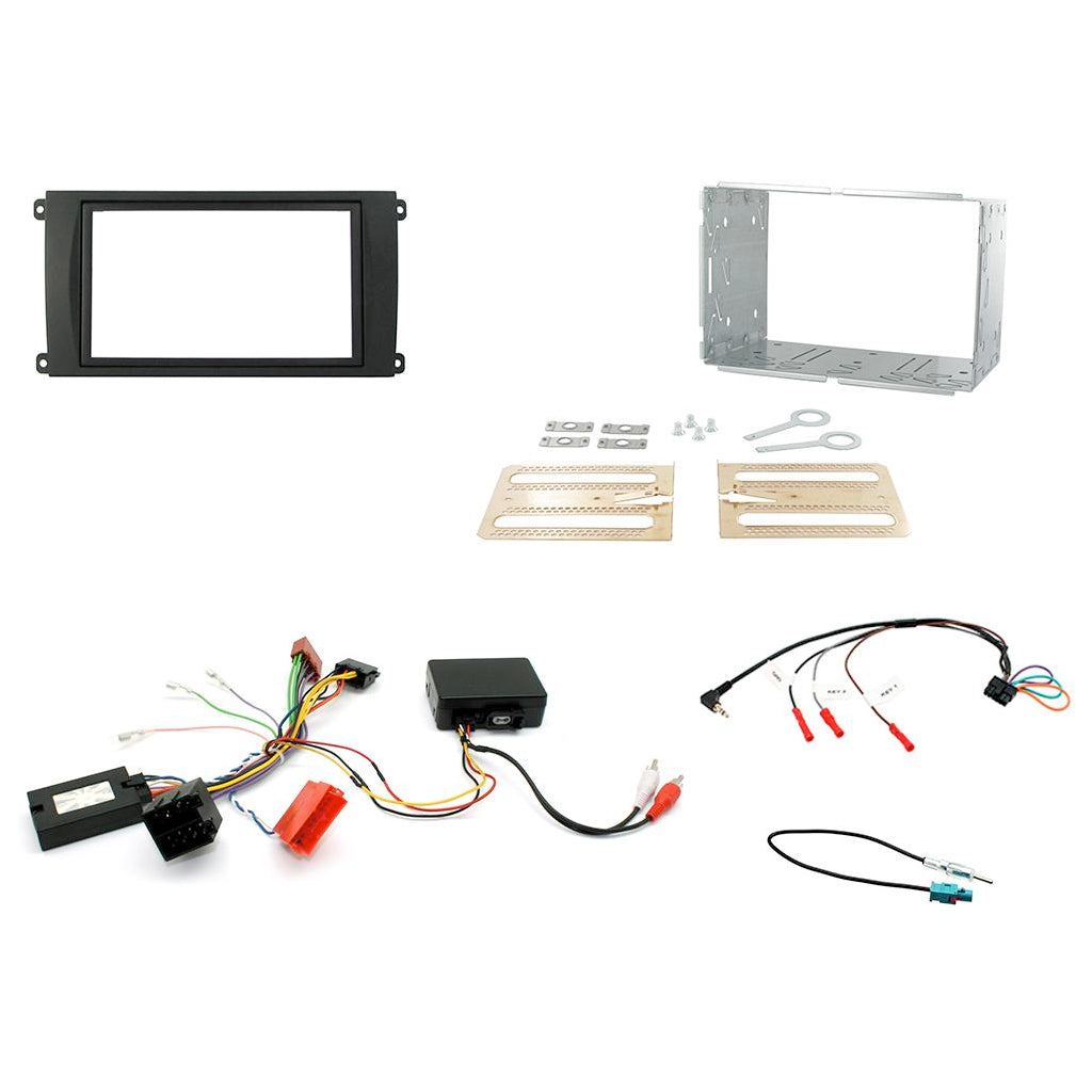 Aerpro - FP8311K - INSTALLATION KIT FOR PORSCHE CAYENNE 02-08 - PCM2.1 Non Touch Screen Nav