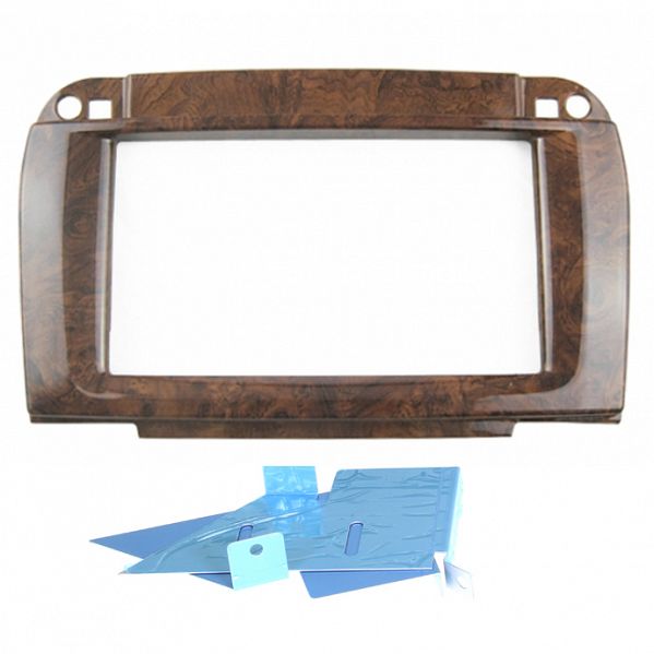 Aerpro - FP8338W - DOUBLE DIN FACIA KIT TO SUIT MERCEDES CL CLASS (WOOD GRAIN FINISH)