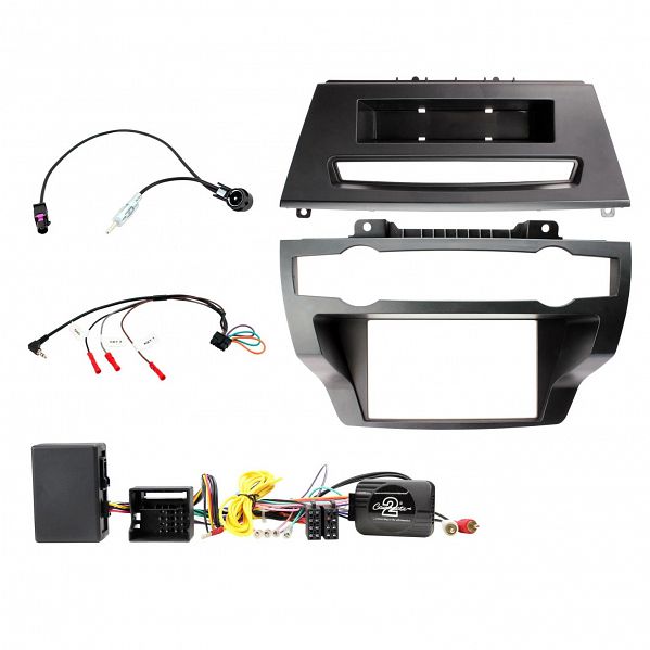 Aerpro - FP8404K - INSTALL KIT TO SUIT BMW X5 E70 - AMPLIFIED (BLACK)