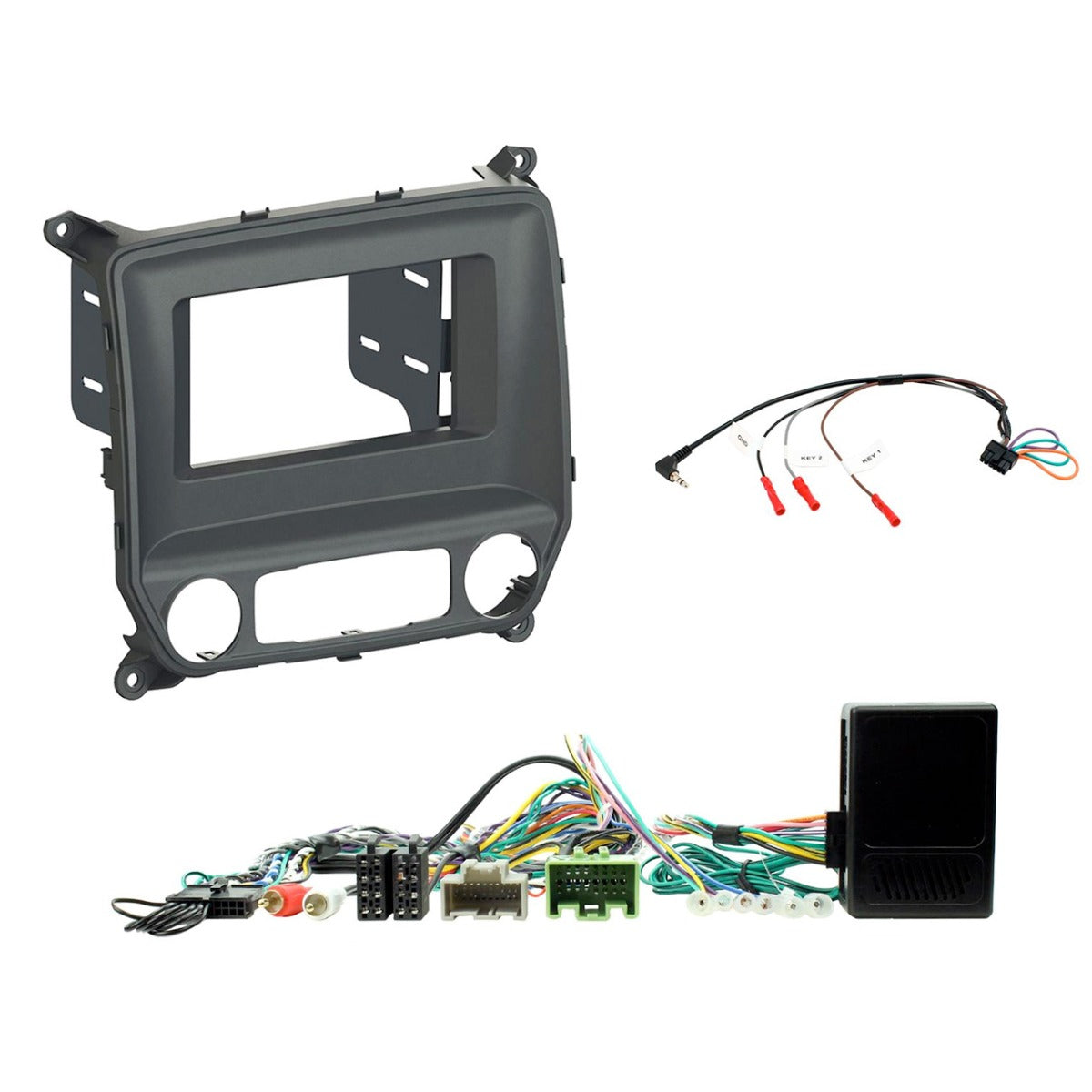 Aerpro - FP8416K - INSTALLATION KIT FOR Chevrolet silverado ltz - mylink 8" black