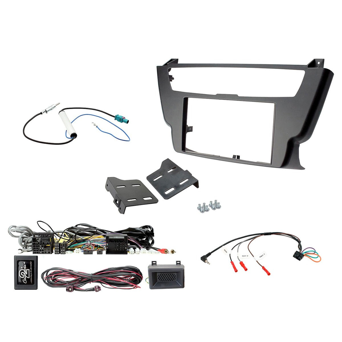 Aerpro - FP8426K - FACIA KIT TO SUIT BMW 3 series f30, f31; 4 series f32, f33, f36 - amplified black