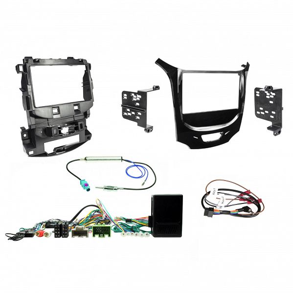 Aerpro - FP8447K - INSTALL KIT TO SUIT HOLDEN ASTRA BL - MYLINK 8" (GLOSS BLACK)
