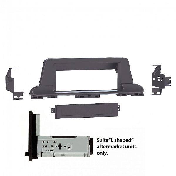 Aerpro - FP8476 - DOUBLE DIN FACIA KIT TO SUIT KIA CERATO (BLACK)