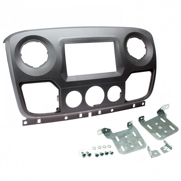 Aerpro - FP8477 - DOUBLE DIN FACIA KIT TO SUIT RENAULT MASTER (MATTE BLACK)