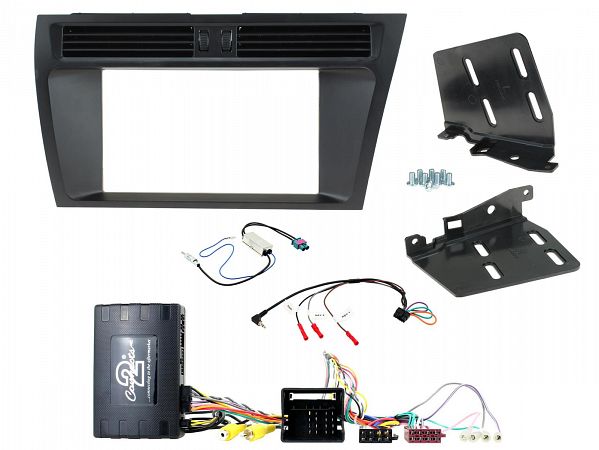 Aerpro - FP8491K - DOUBLE DIN BLACK INSTALL KIT TO SUIT AUDI - A4 & A5 (NON AMPLIFIED & NON MMI)