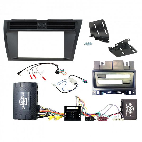Aerpro - FP8493K - DOUBLE DIN BLACK INSTALL KIT TO SUIT AUDI - A4 & A5 (AMPLIFIED & MMI)