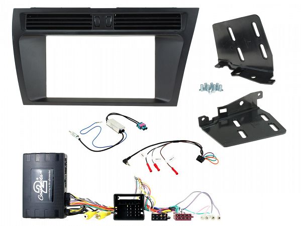 Aerpro - FP8494K - DOUBLE DIN BLACK INSTALL KIT TO SUIT AUDI - A4 & A5 (AMPLIFIED & NON MMI)