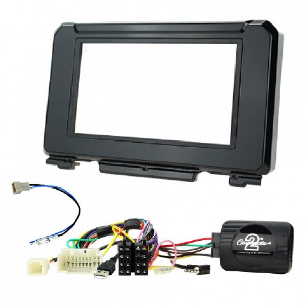 Aerpro - FP8496K - DOUBLE DIN INSTALL KIT TO SUIT SUZUKI JIMNY (GLOSS BLACK)