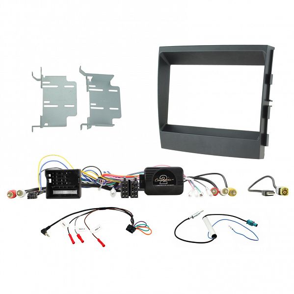 Aerpro - FP8504K - DOUBLE DIN INSTALL KIT TO SUIT PORSCHE PANAMERA – NON AMPLIFIED (BLACK)