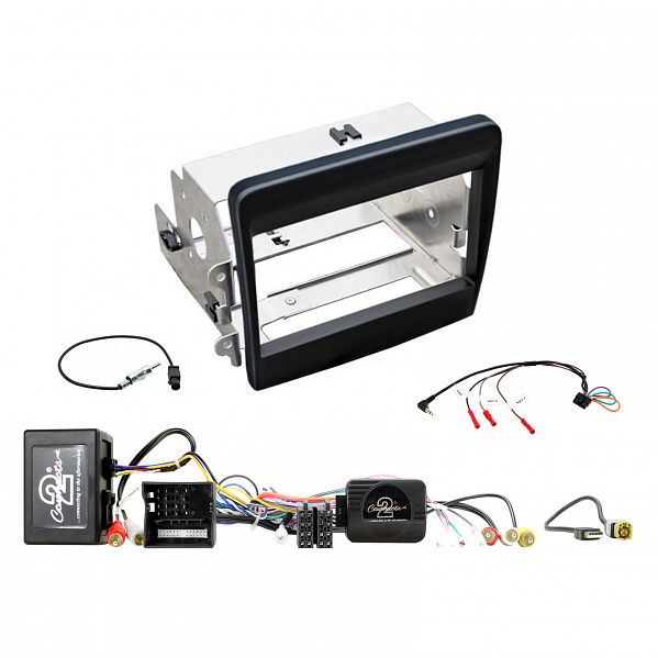 Aerpro - FP8517K - DOUBLE DIN BLACK INSTALL KIT TO SUIT PORSCHE - 911 (991) (AMPLIFIED)