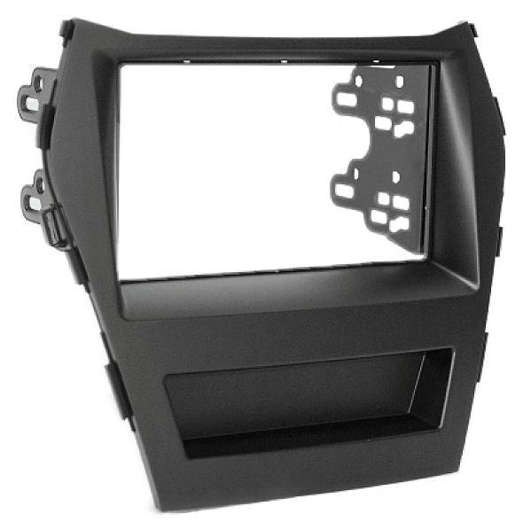 Aerpro - FP8543 - DOUBLE DIN BLACK FACIA KIT TO SUIT HYUNDAI - SANTA FE (OEM NAVIGATION MODELS)