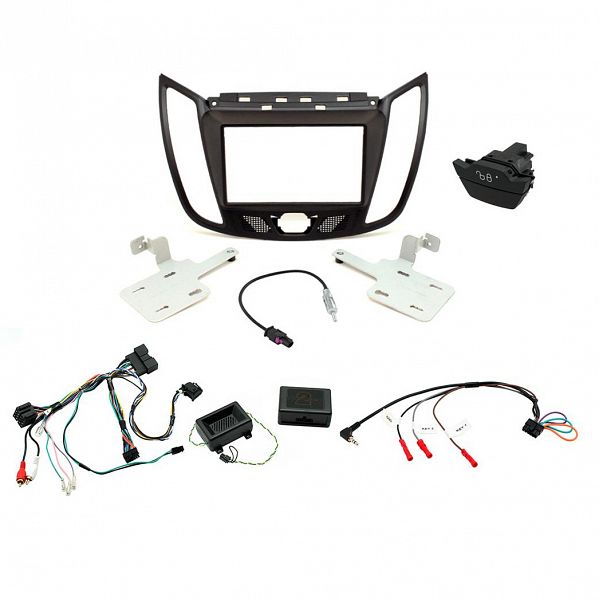 Aerpro - FP9124K - INSTALL KIT TO SUIT FORD KUGA TF (BLACK)