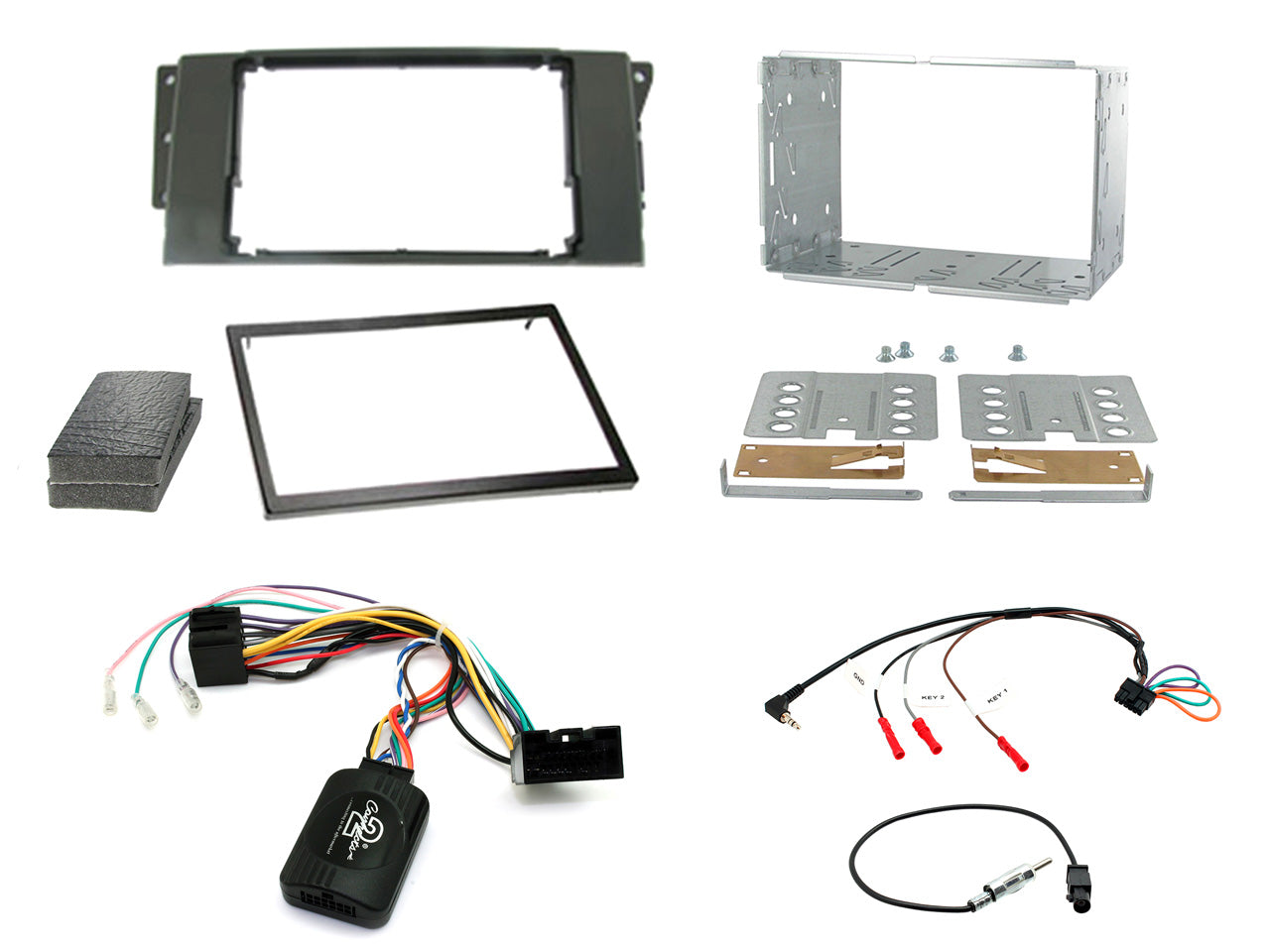 Aerpro - FP9290K - INSTALLATION KIT FOR Landrover 2005-2009 - 120mm external height