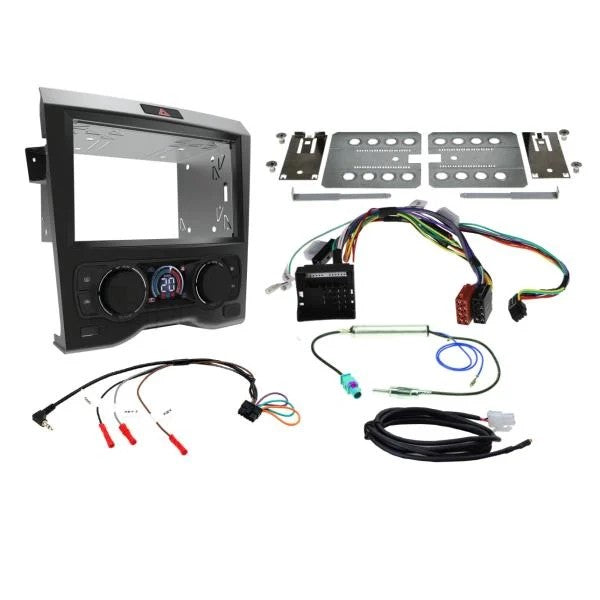 Aerpro - FP9355BK - Install kit to suit Holden commodore ve series 1 single zone climate control black