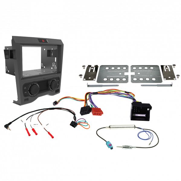 Aerpro - FP9450GK - DOUBLE DIN INSTALL KIT TO SUIT HOLDEN COMMODORE VE SERIES 1 DUAL ZONE CLIMATE CONTROL (GUNMETAL GREY)