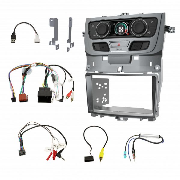 Aerpro - FP9550GK - Double din install kit to suit Holden ve series 2 gunmetal