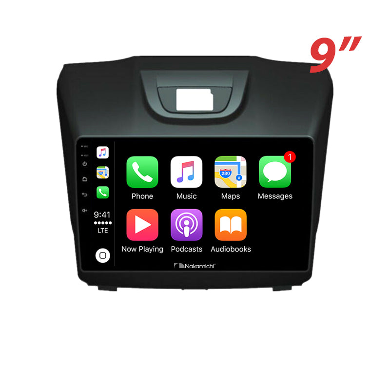 Nakamichi - Holden Colorado 2016+ Android - 9 Inch Wireless Apple Carplay Android Auto solution