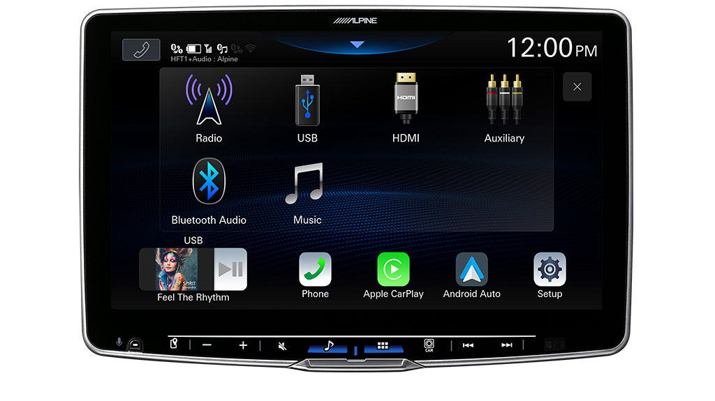 Alpine - ILX-F511Ai - 11 inch High-Res Audio Receiver with Wireless Apple CarPlay / Wireless Android Auto