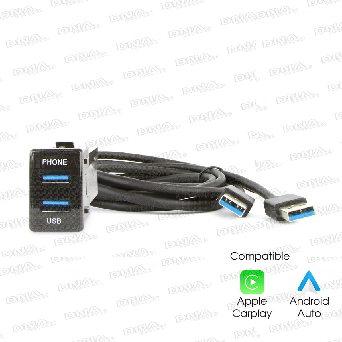 DNA - ISUSB01 - Dual USB to suit Isuzu & Holden Vehicles