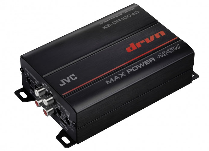 JVC - KS-DR1004D - 4-Channel Compact Amplifier for Compact Car 45W RMS x 4 @ 4 ohms