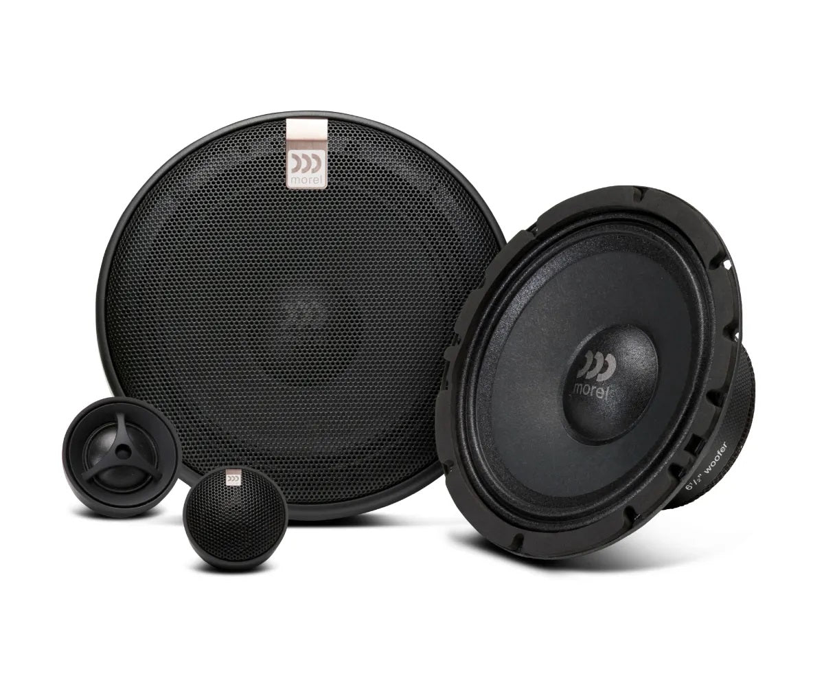 Morel - Maximo Ultra 602 HE MKII - 6.5 inch Component Speakers (no Grills) - 90 Watt RMS