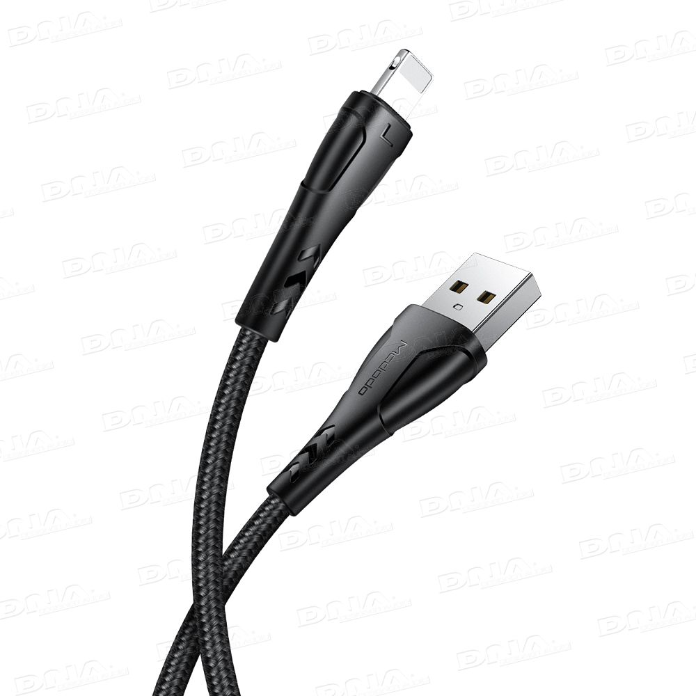 Mcdodo - MCA-7440 - Lightning to USB Nylon Braided Cable - 20cm