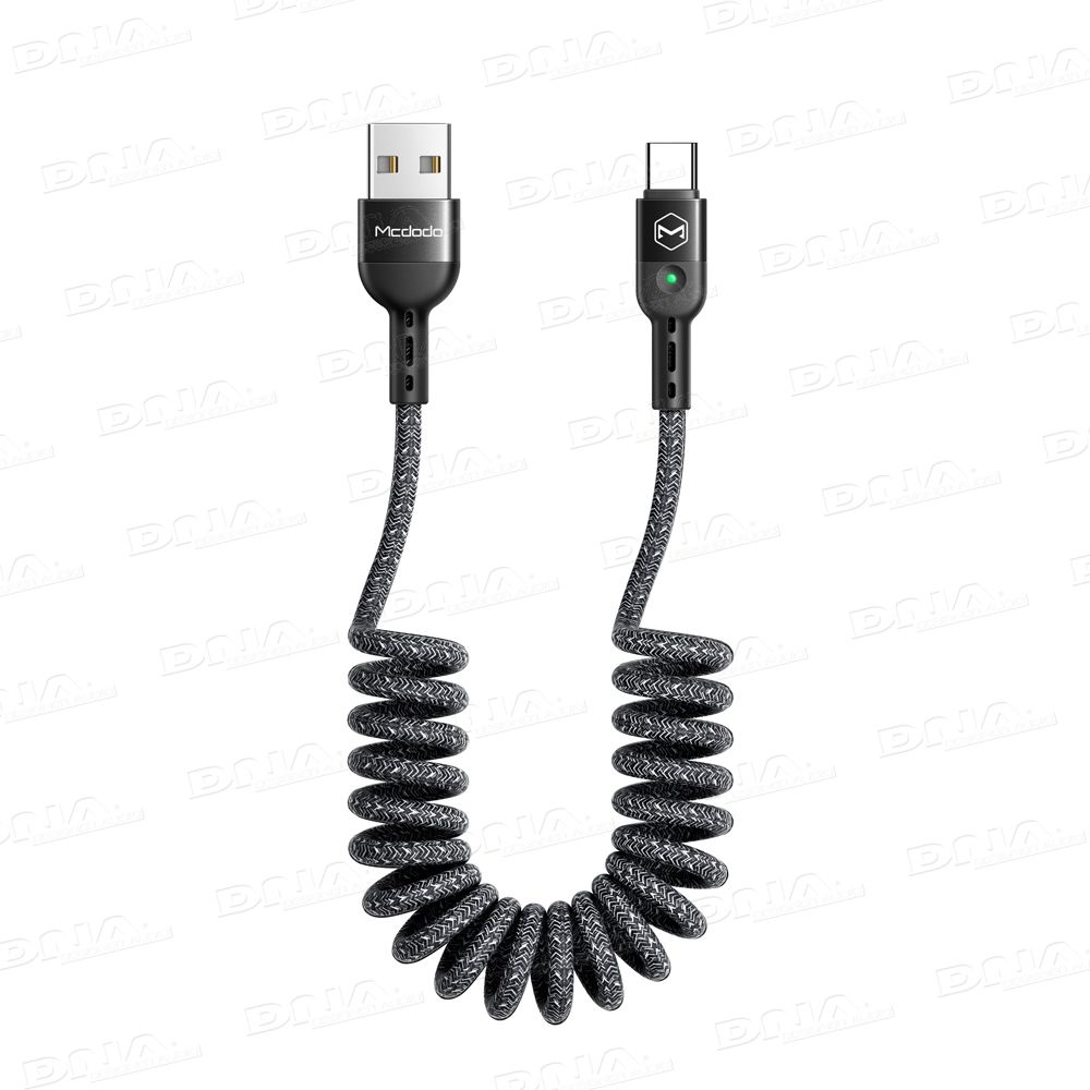Mcdodo - MCA-6420 - Coiled Type C to USB 1.8m