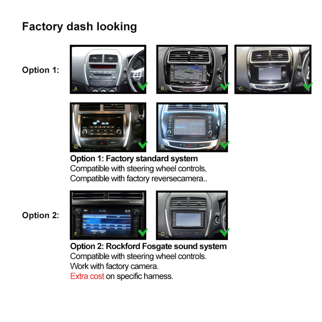 Nakamichi - Mitsubishi ASX 2010-2017 Android - 10 Inch Wireless Apple Carplay Android Auto solution