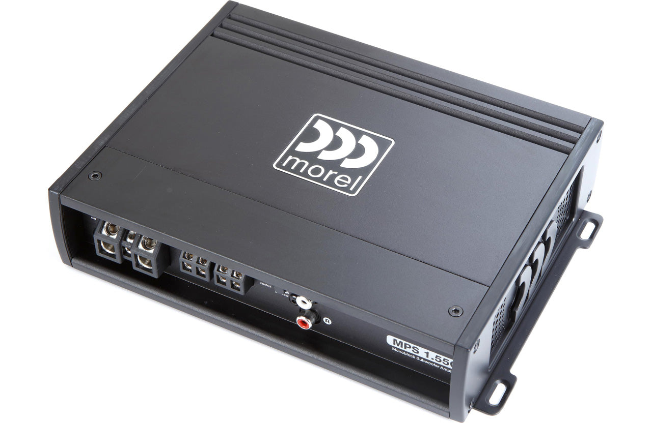 Morel - Morel MPS 1.550 mono car amplifier — 1 x 550WRMS @ 2 OHM