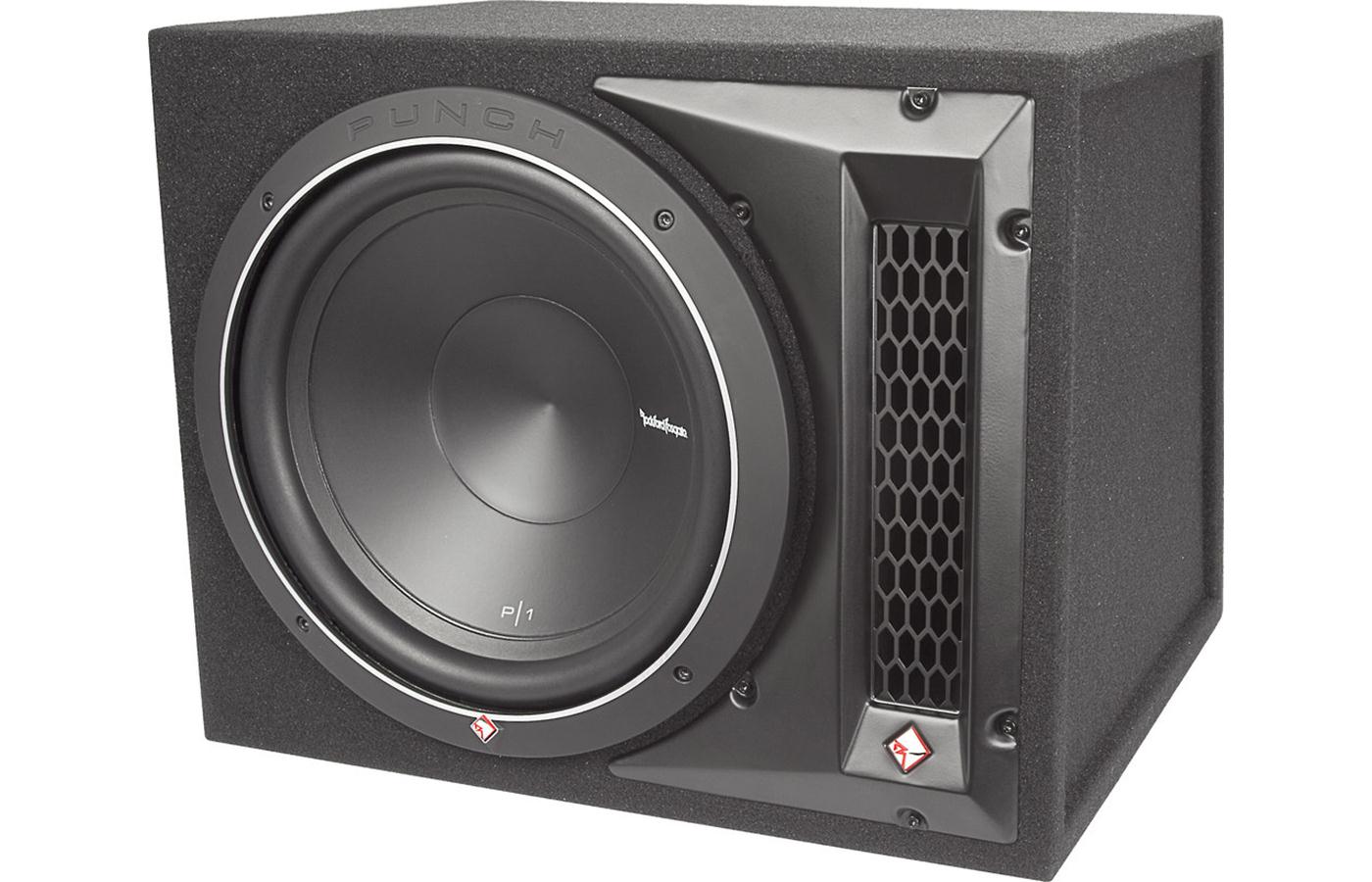 Rockford Fosgate - P1-1X12 - Ported enclosure 1X12 Punch P1 sub 250WRMS @ 4OHM