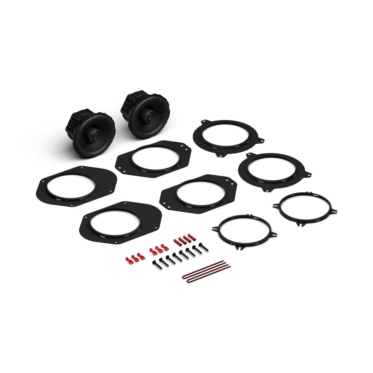 Rockford Fosgate - P1V2-5 Punch V2 5.25 Inch 3-Way Coaxial Speakers 75W RMS - 59.2mm Mounting Depth