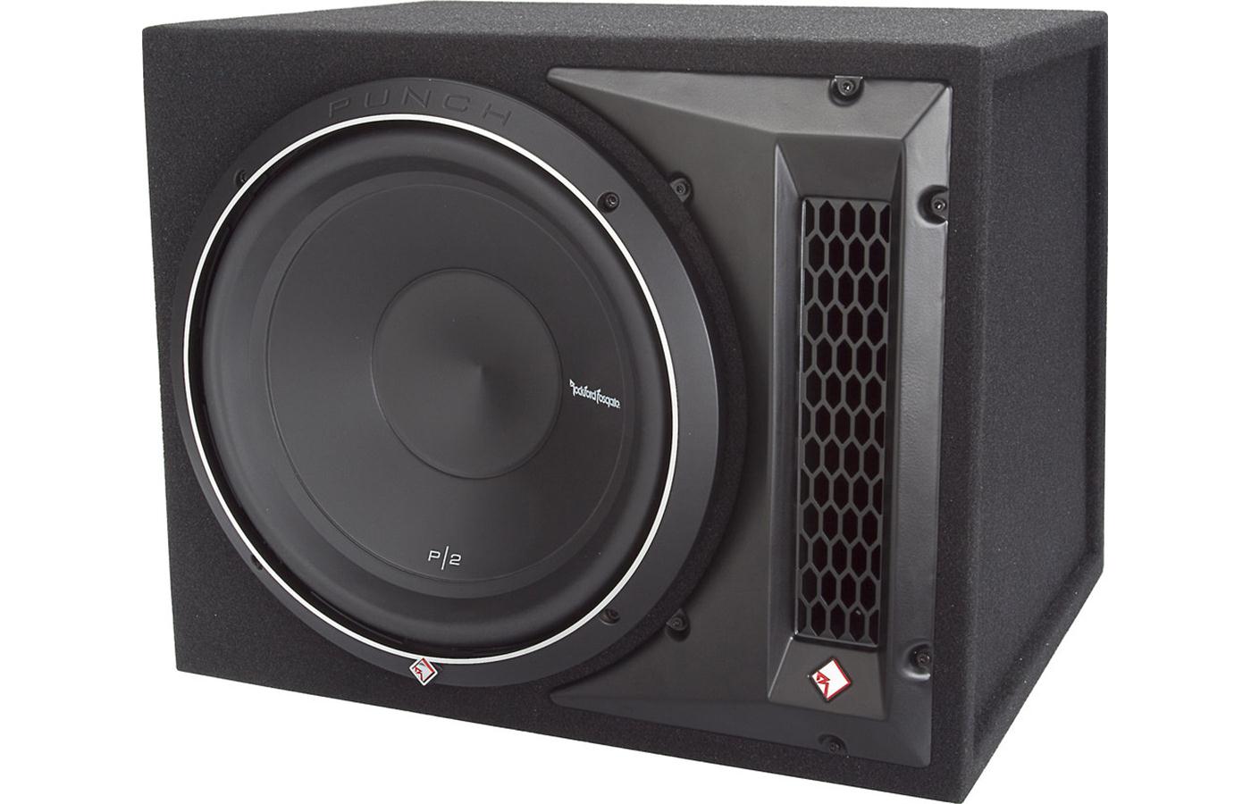 Rockford Fosgate - P2-1X12 - Ported enclosure 1X12 Punch P2 subs 400WRMS @ 1OHM