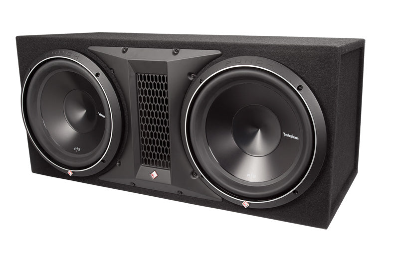 Rockford Fosgate - P3-2X12 - Ported enclosure 2X12 Punch P3D4 subs 1200WRMS @ 1OHM