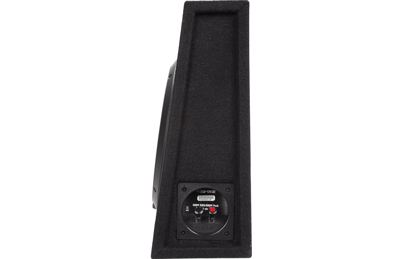 Rockford Fosgate - P3S-1X12 - Slim enclosure 1X12 Punch P3SD2 sub 400WRMS @ 1OHM