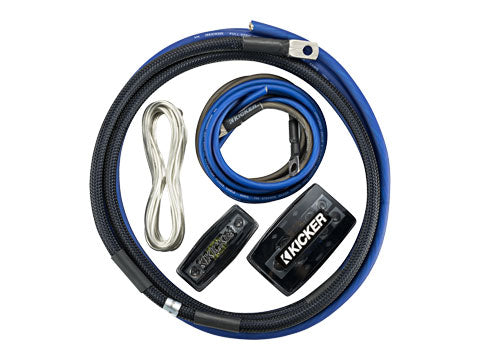 Kicker - 46PKD4 - Dual AMP 4 Gauge Power Kit