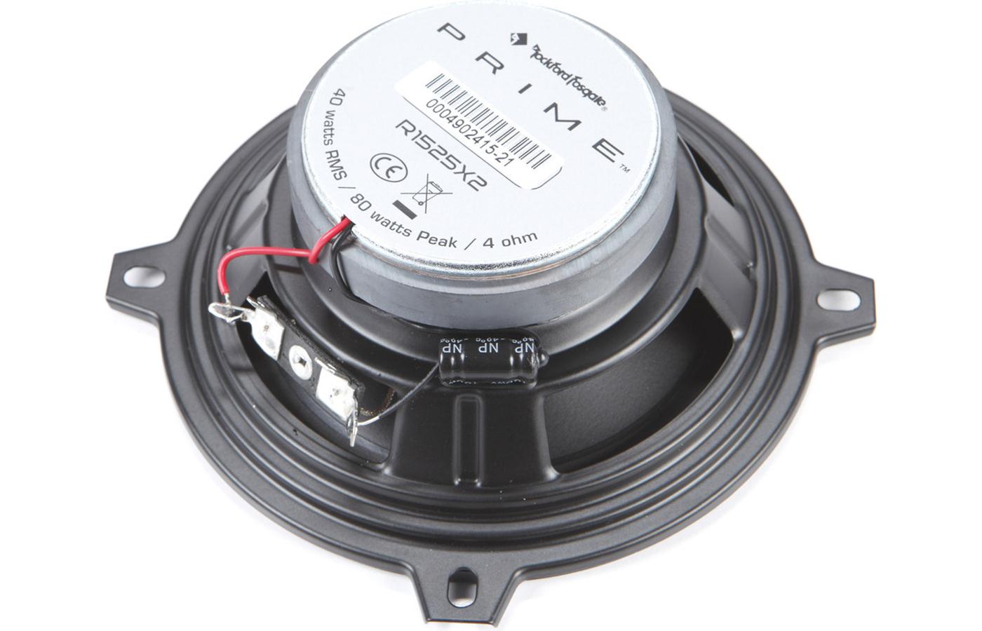 Rockford Fosgate - R1525X2 - 5.25 inch PRIME coaxial 40W RMS - 48mm Mounting Depth