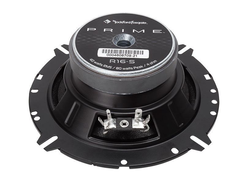 Rockford Fosgate - R165-S - 6.5 inch PRIME Components 40W RMS - 51mm Mounting Depth