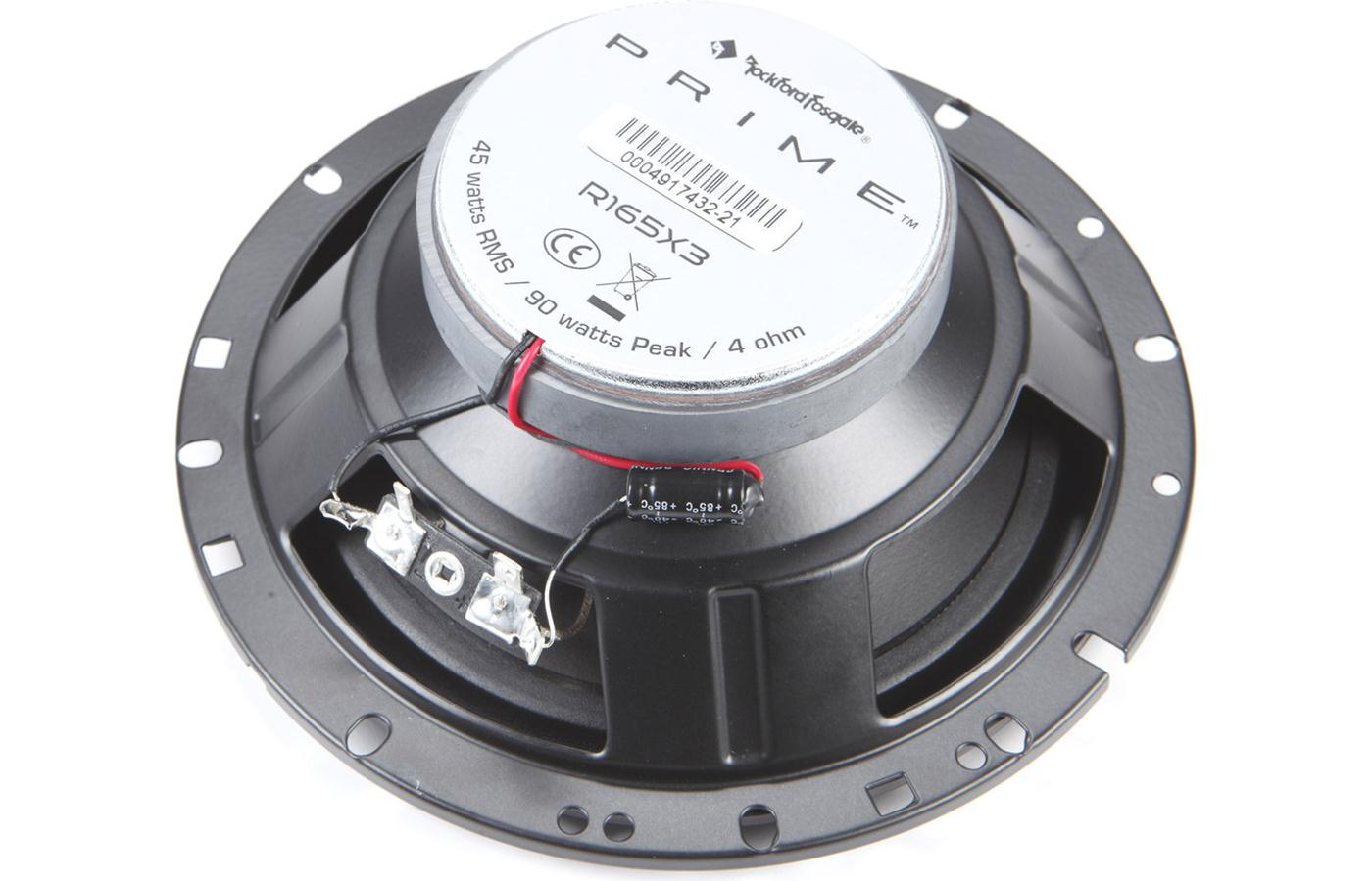 Rockford Fosgate - R165X3 - 6.5 inch PRIME 3 Way 45W RMS - 53mm Mounting Depth